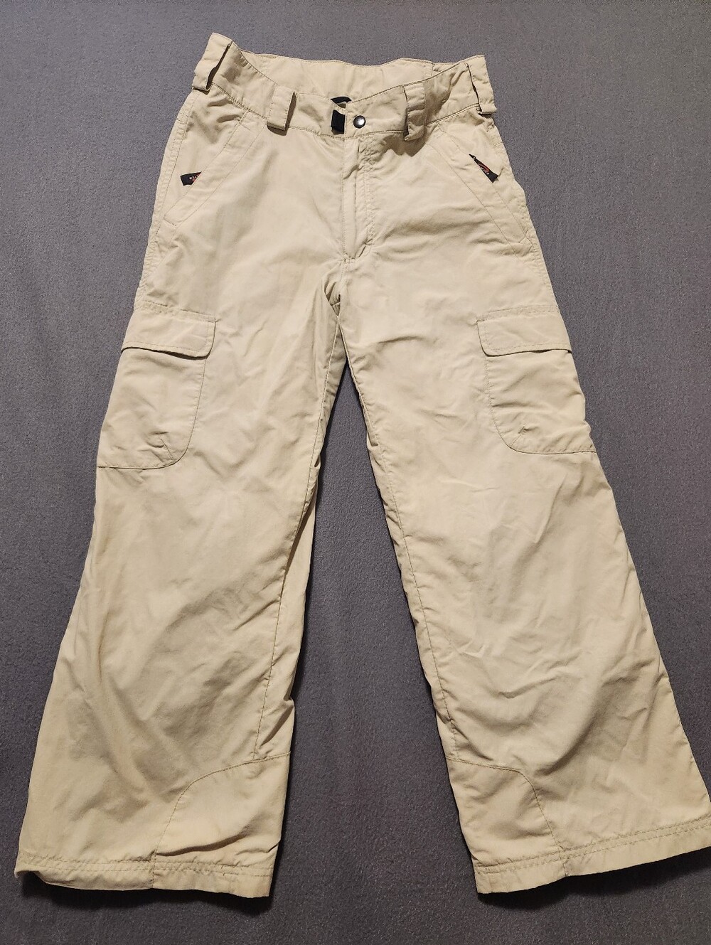 Obermeyer Ski Pants Women Size 12 Khaki Juniors Mountain Snowboarding Outdoor